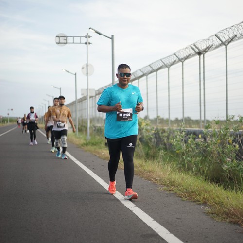 Race photo from KEDIRI HALF MARATHON 2026