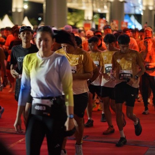 Race photo from KEDIRI HALF MARATHON 2026