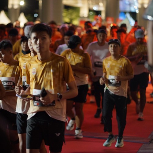 Race photo from KEDIRI HALF MARATHON 2026