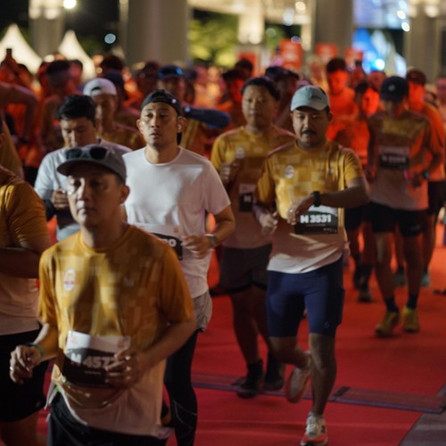 Race photo from KEDIRI HALF MARATHON 2026