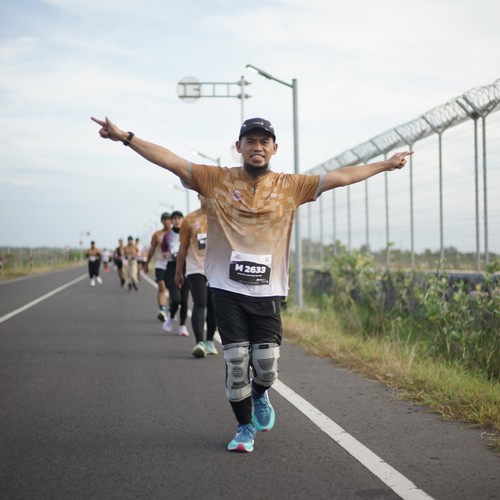 Race photo from KEDIRI HALF MARATHON 2026