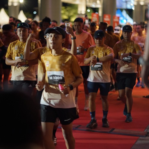 Race photo from KEDIRI HALF MARATHON 2026