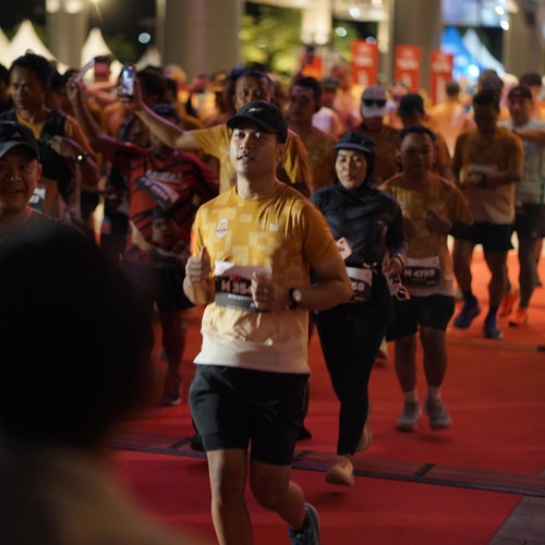 Race photo from KEDIRI HALF MARATHON 2026