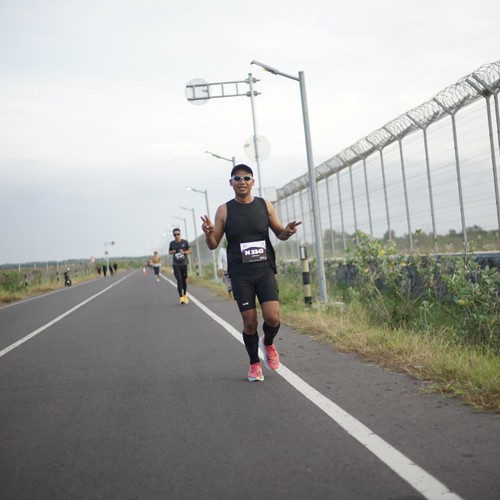 Race photo from KEDIRI HALF MARATHON 2026