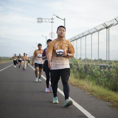 Race photo from KEDIRI HALF MARATHON 2026