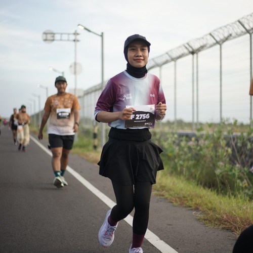 Race photo from KEDIRI HALF MARATHON 2026