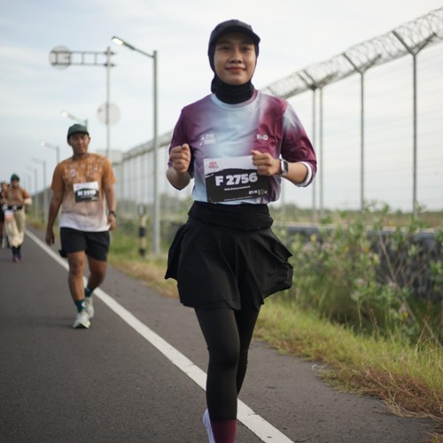 Race photo from KEDIRI HALF MARATHON 2026