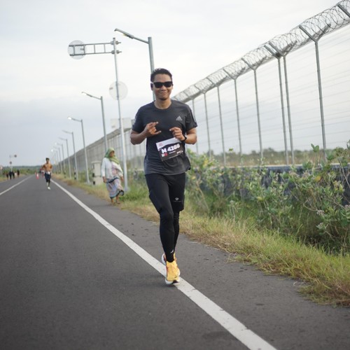 Race photo from KEDIRI HALF MARATHON 2026