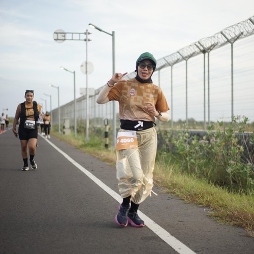 Race photo from KEDIRI HALF MARATHON 2026