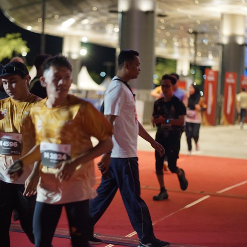 Race photo from KEDIRI HALF MARATHON 2026