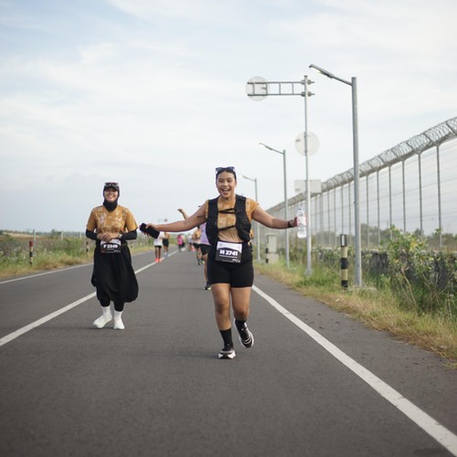 Race photo from KEDIRI HALF MARATHON 2026
