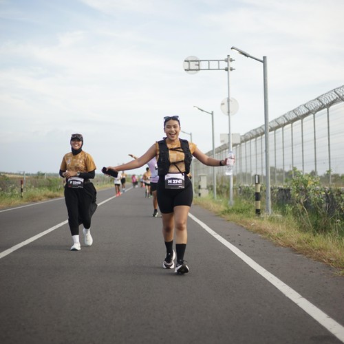 Race photo from KEDIRI HALF MARATHON 2026
