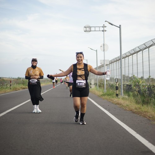 Race photo from KEDIRI HALF MARATHON 2026