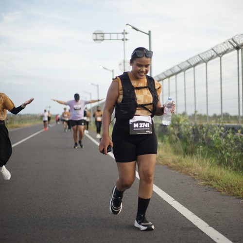 Race photo from KEDIRI HALF MARATHON 2026
