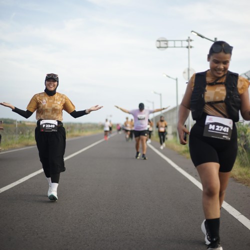 Race photo from KEDIRI HALF MARATHON 2026