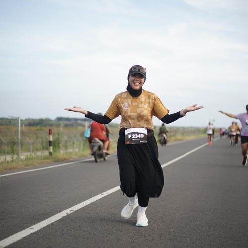 Race photo from KEDIRI HALF MARATHON 2026