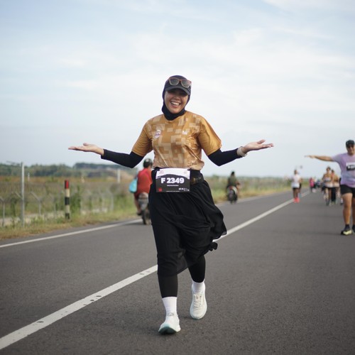 Race photo from KEDIRI HALF MARATHON 2026