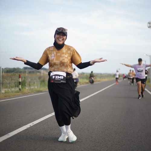 Race photo from KEDIRI HALF MARATHON 2026