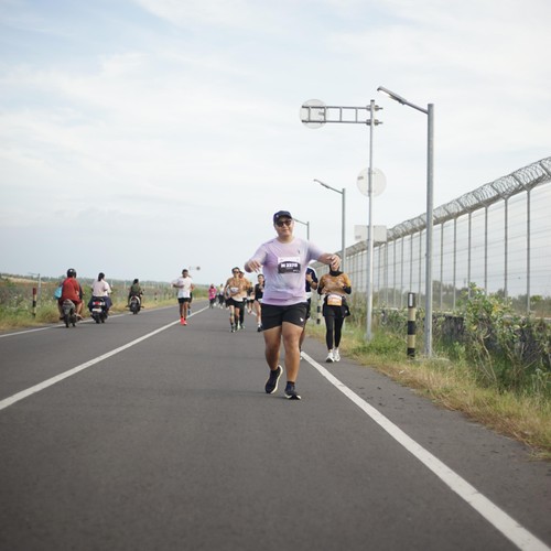 Race photo from KEDIRI HALF MARATHON 2026