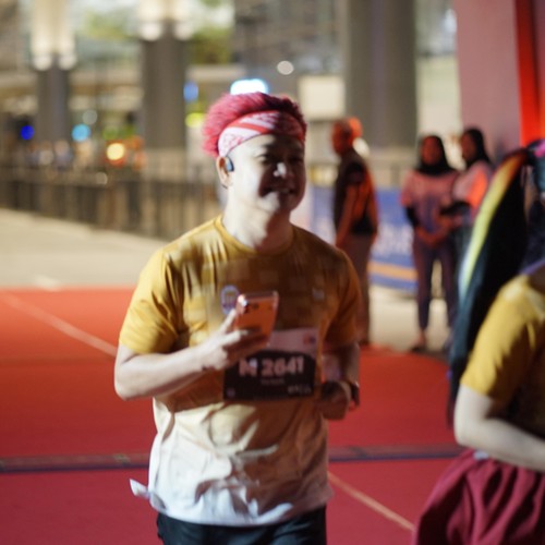 Race photo from KEDIRI HALF MARATHON 2026