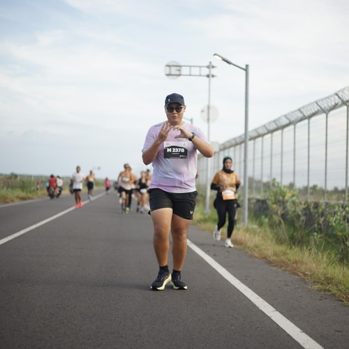 Race photo from KEDIRI HALF MARATHON 2026