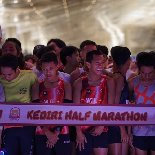 Race photo from KEDIRI HALF MARATHON 2026