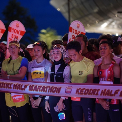 Race photo from KEDIRI HALF MARATHON 2026
