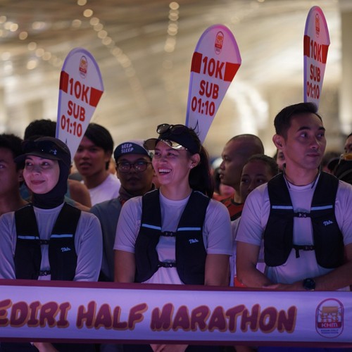 Race photo from KEDIRI HALF MARATHON 2026