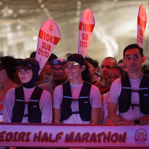 Race photo from KEDIRI HALF MARATHON 2026