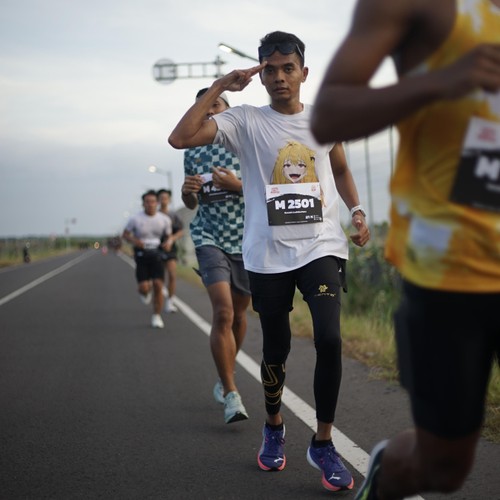 Race photo from KEDIRI HALF MARATHON 2026