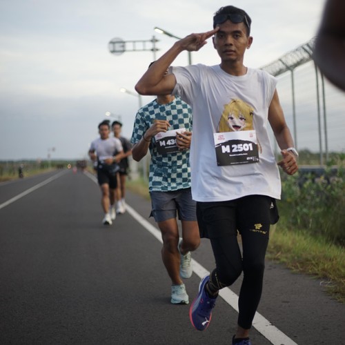 Race photo from KEDIRI HALF MARATHON 2026