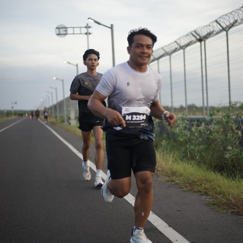 Race photo from KEDIRI HALF MARATHON 2026