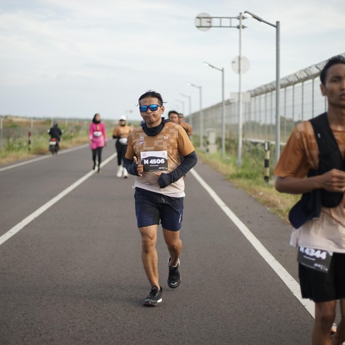 Race photo from KEDIRI HALF MARATHON 2026