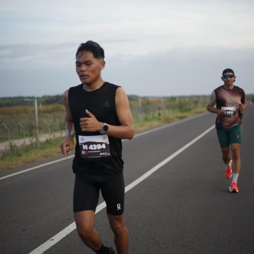 Race photo from KEDIRI HALF MARATHON 2026