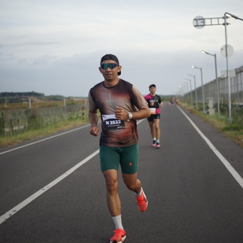 Race photo from KEDIRI HALF MARATHON 2026