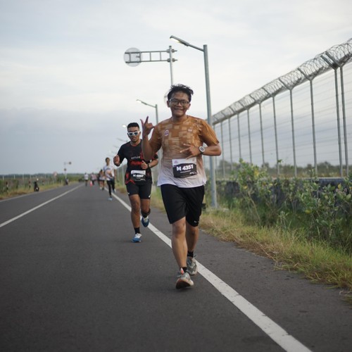 Race photo from KEDIRI HALF MARATHON 2026