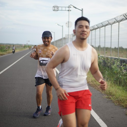 Race photo from KEDIRI HALF MARATHON 2026