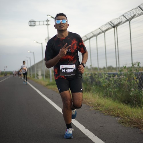 Race photo from KEDIRI HALF MARATHON 2026