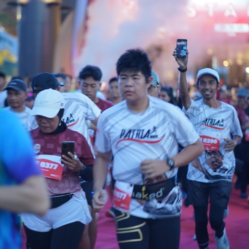 Race photo from KEDIRI HALF MARATHON 2026
