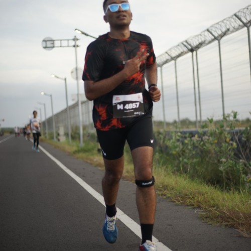 Race photo from KEDIRI HALF MARATHON 2026