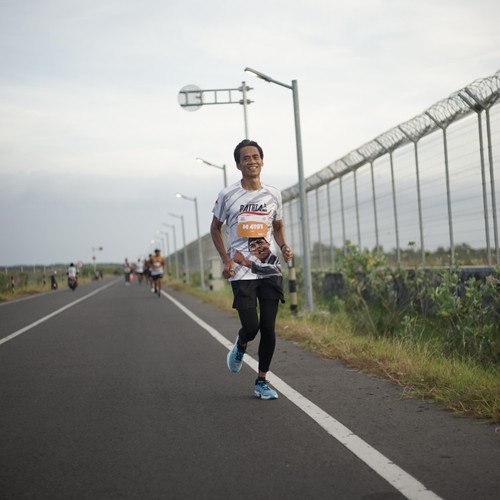 Race photo from KEDIRI HALF MARATHON 2026