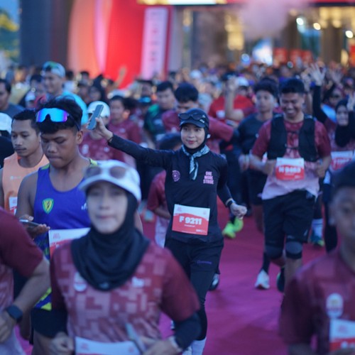 Race photo from KEDIRI HALF MARATHON 2026