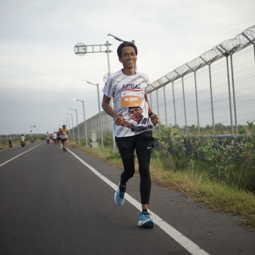 Race photo from KEDIRI HALF MARATHON 2026