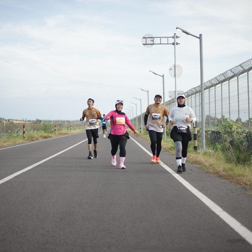 Race photo from KEDIRI HALF MARATHON 2026