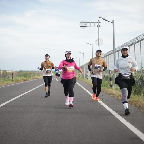Race photo from KEDIRI HALF MARATHON 2026