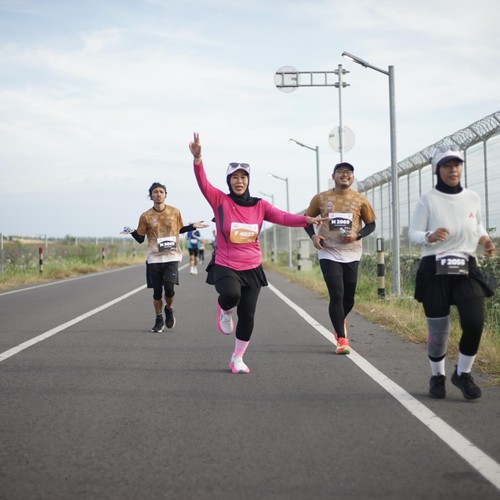 Race photo from KEDIRI HALF MARATHON 2026