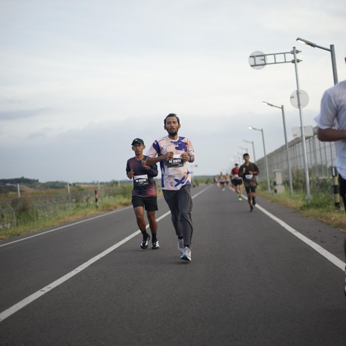 Race photo from KEDIRI HALF MARATHON 2026