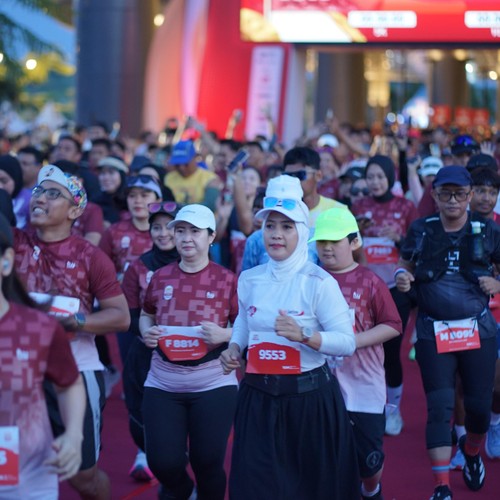 Race photo from KEDIRI HALF MARATHON 2026