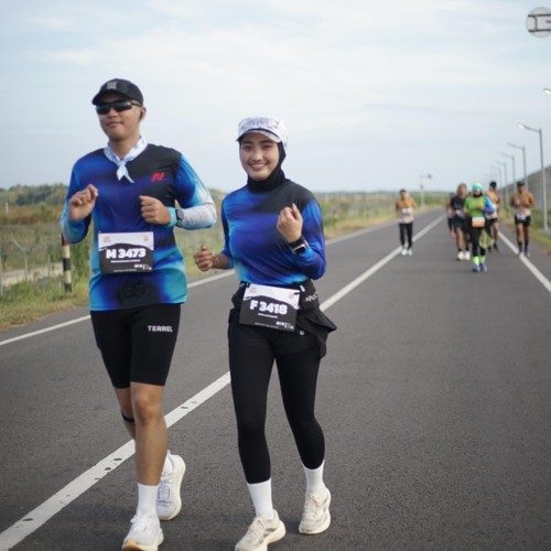 Race photo from KEDIRI HALF MARATHON 2026