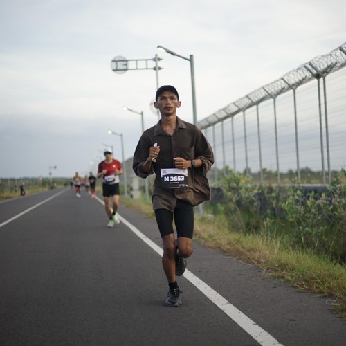 Race photo from KEDIRI HALF MARATHON 2026
